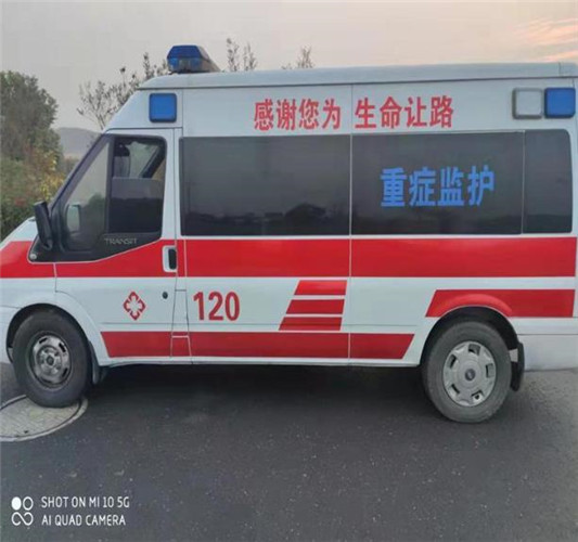 榆社救护车出租服务案例3
